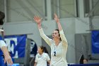 VB vs USCGA  Wheaton College Women's Volleyball vs U.S. Coast Guard Academy. - Photo by Keith Nordstrom : Wheaton, Volleyball